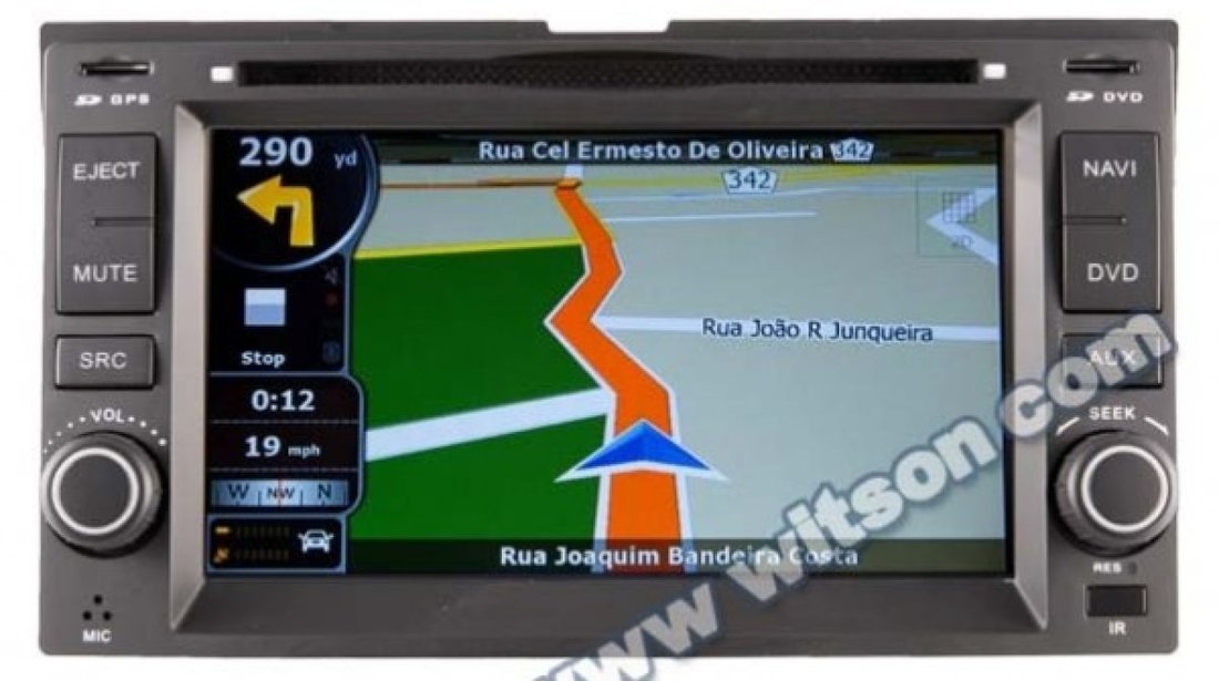 NAVIGATIE DEDICATA KIA CARNIVAL WITSON W2-C023 PLATFORMA S100 DVD GPS CARKIT BLUETOOTH