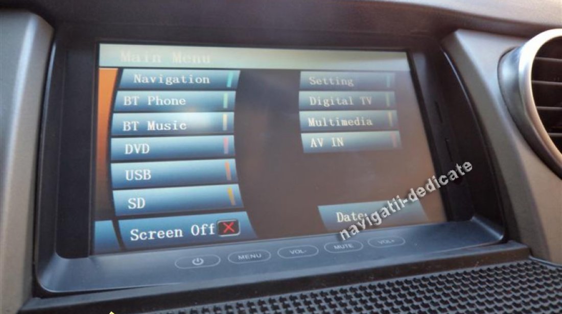 Navigatie Dedicata LAND ROVER DISCOVERY 3 DVD GPS CARKIT NAVD-803