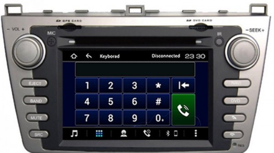 NAVIGATIE DEDICATA MAZDA 6 EDT-K012 PLATFORMA S90 WIN8 STYLE DVD GPS TV CARKIT