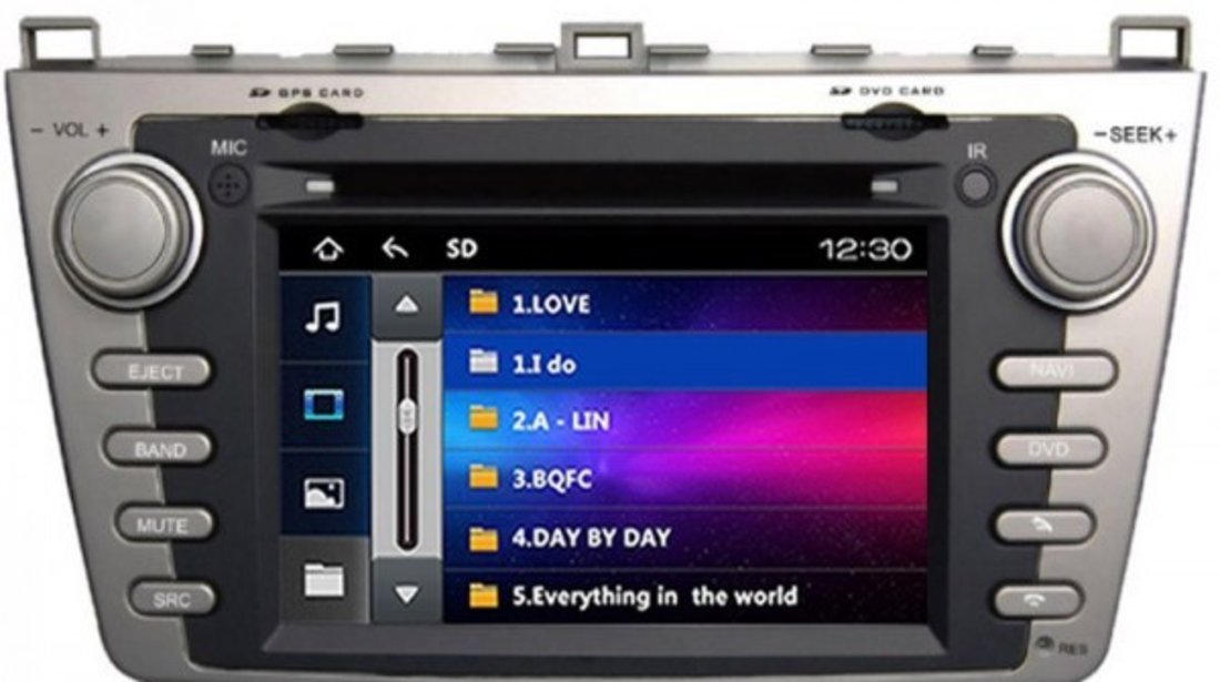 NAVIGATIE DEDICATA MAZDA 6 EDT-K012 PLATFORMA S90 WIN8 STYLE DVD GPS TV CARKIT