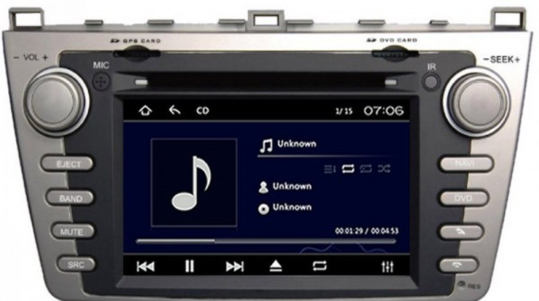 NAVIGATIE DEDICATA MAZDA 6 EDT-K012 PLATFORMA S90 WIN8 STYLE DVD GPS TV CARKIT