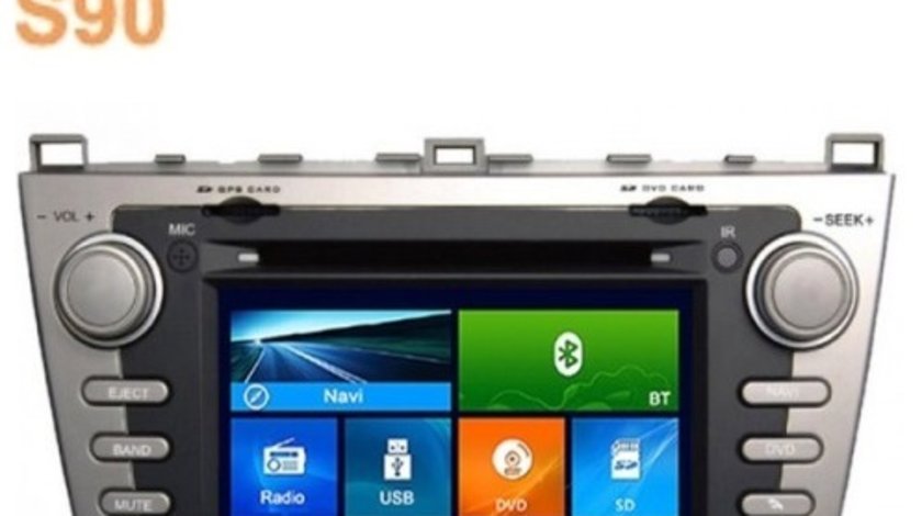 NAVIGATIE DEDICATA MAZDA 6 EDT-K012 PLATFORMA S90 WIN8 STYLE DVD GPS TV CARKIT
