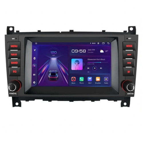 Navigatie Dedicata Mercedes Benz C-Class W203 CLS W219 CLK W209 (2004 - 2011), 7Inch, 2Gb Ram, 32Gb ...