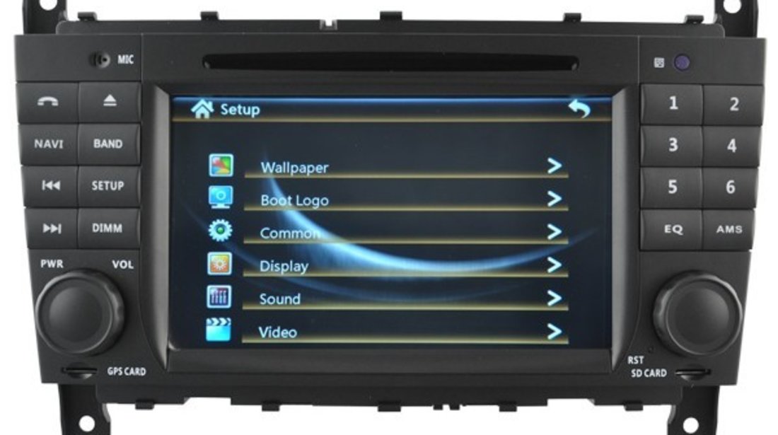 NAVIGATIE DEDICATA MERCEDES-BENZ CLASA C CLC W203 G CLASS W467 WITSON W2-D6517 DVD GPS TV CARKIT