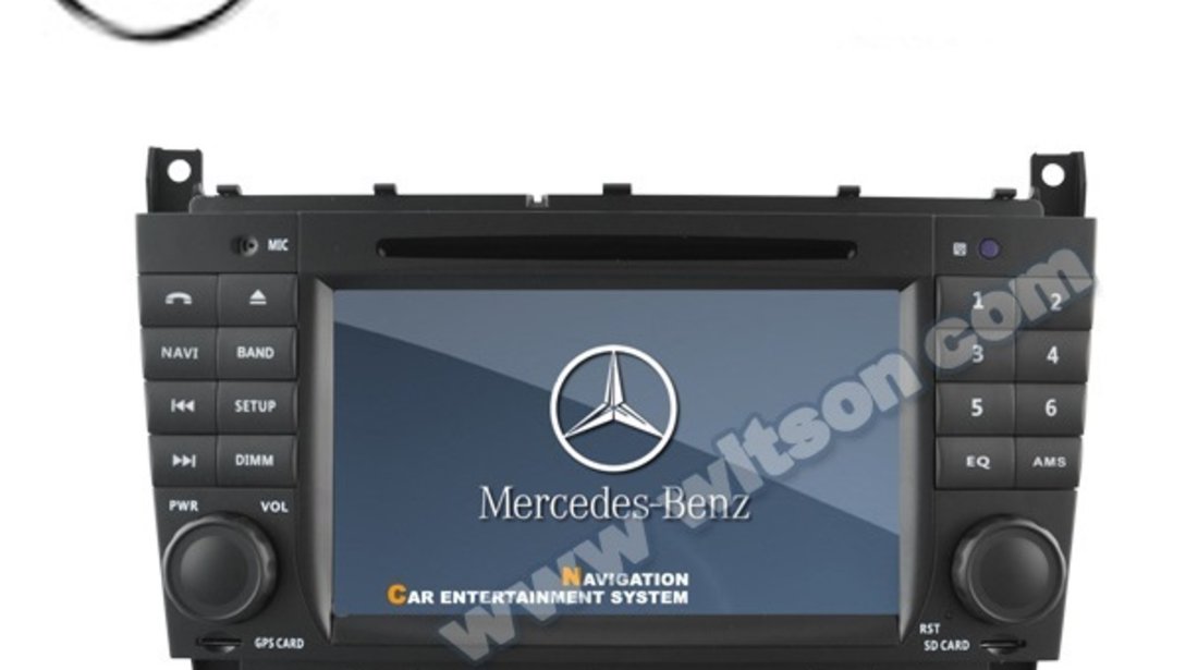 NAVIGATIE DEDICATA MERCEDES-BENZ CLASA C CLC W203 G CLASS W467 WITSON W2-D6517 DVD GPS TV CARKIT