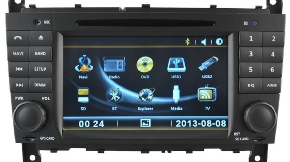 NAVIGATIE DEDICATA MERCEDES-BENZ CLASA C CLC W203 G CLASS W467 WITSON W2-D6517 DVD GPS TV CARKIT