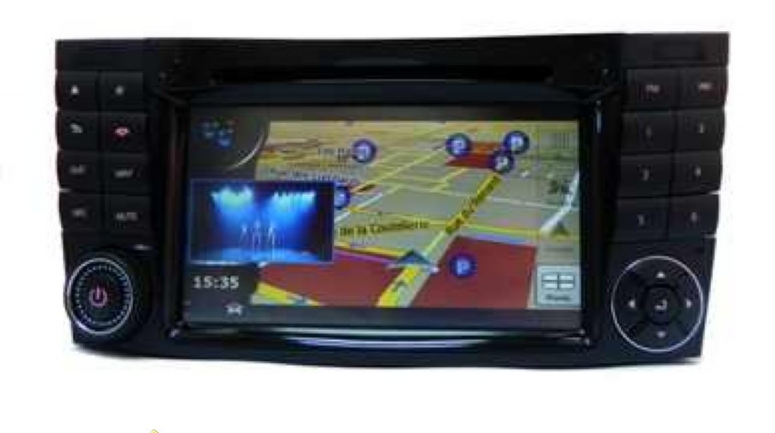 NAVIGATIE DEDICATA MERCEDES BENZ CLS W219 DVD GPS CAR KIT USB TV DIVX PICTURE IN PICTURE