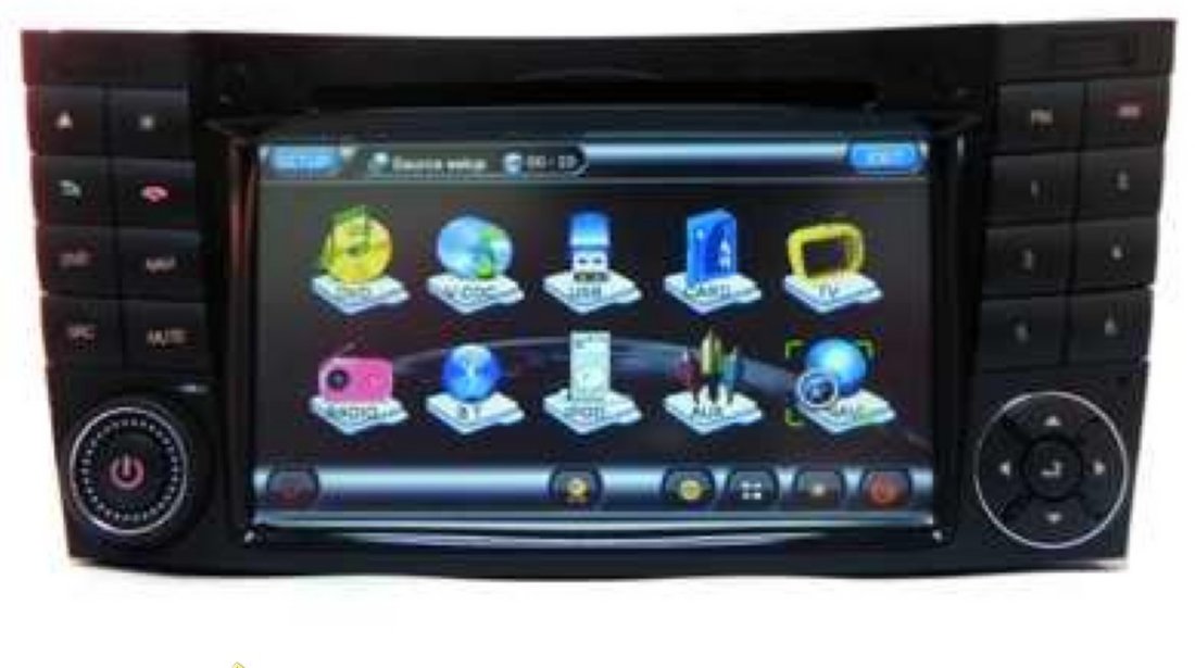 NAVIGATIE DEDICATA MERCEDES BENZ CLS W219 DVD GPS CAR KIT USB TV DIVX PICTURE IN PICTURE