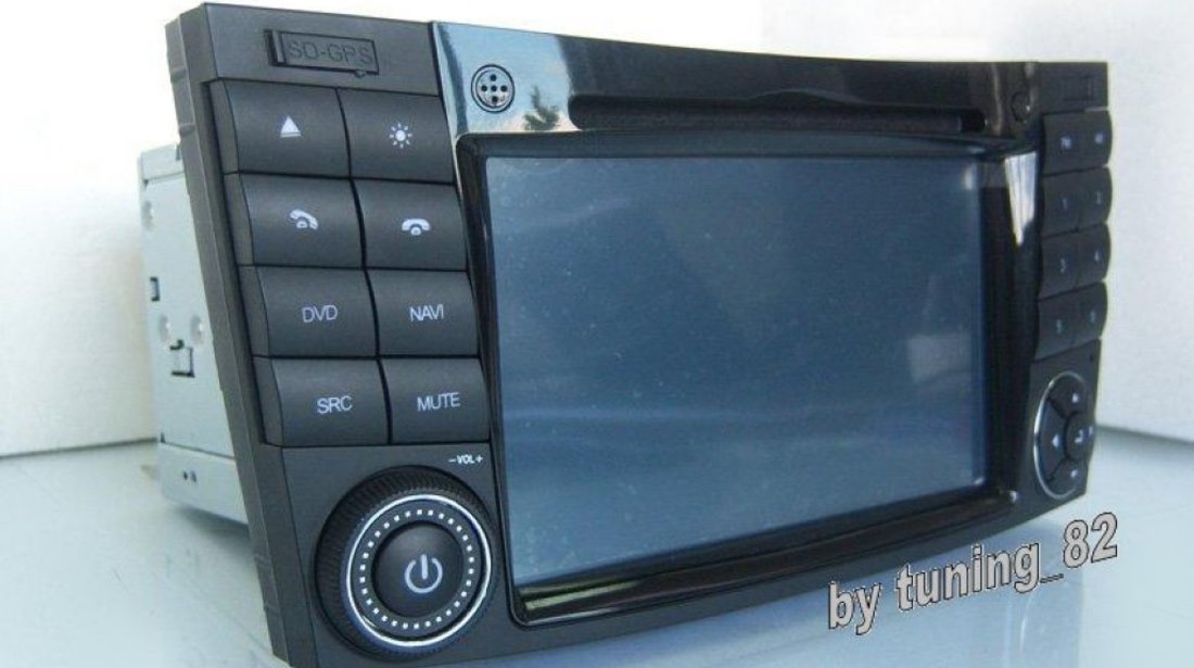 NAVIGATIE DEDICATA MERCEDES-BENZ E CLASS W211 CLS W21 EDOTEC EDT C090 PLATFORMA S100 PROCESOR DUAL CORE A8 1GHZ 512 DDR 2 INTERNET 3G WIFI DVD GPS TV DVR CARKIT PRELUARE AGENDA TELEFONICA