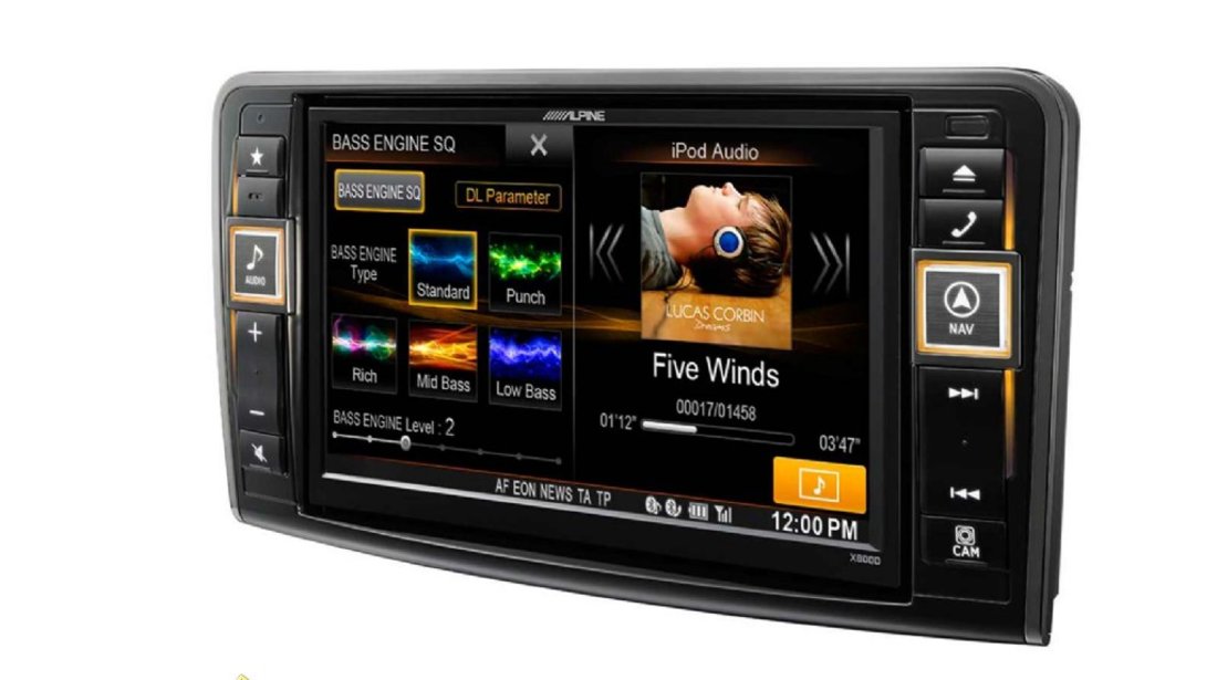 NAVIGATIE DEDICATA MERCEDES BENZ ML W164 GL X164 ALPINE STYLE X80 DVD PLAYER AUTO CU GPS CARKIT TV