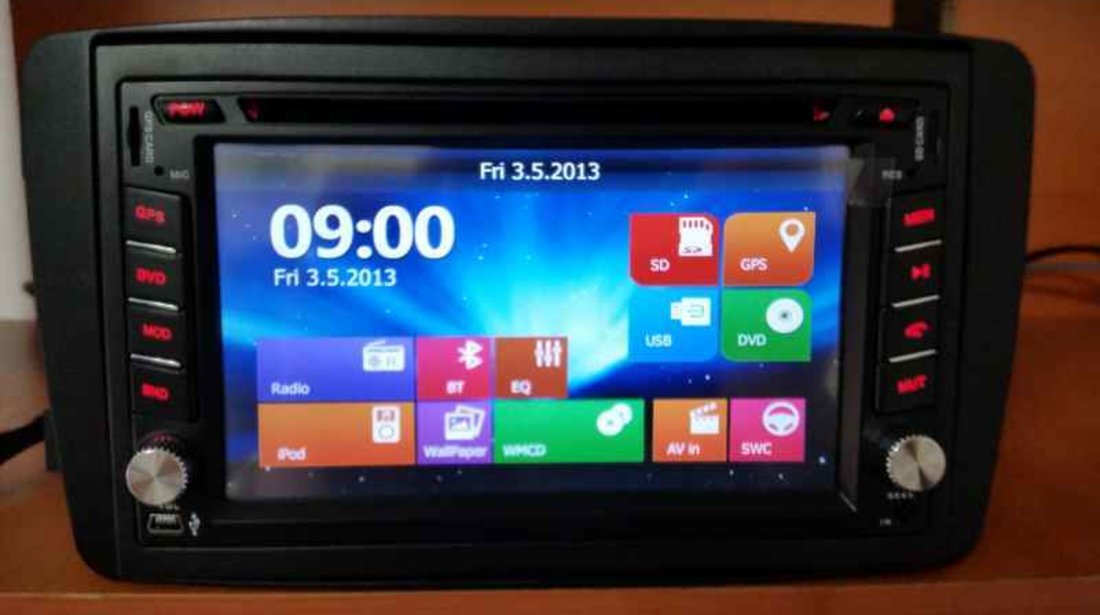 NAVIGATIE DEDICATA MERCEDES C CLASS W203 CLK W209 VITO VIANO NAVD-6205MB DVD GPS CARKIT BLUETOTH