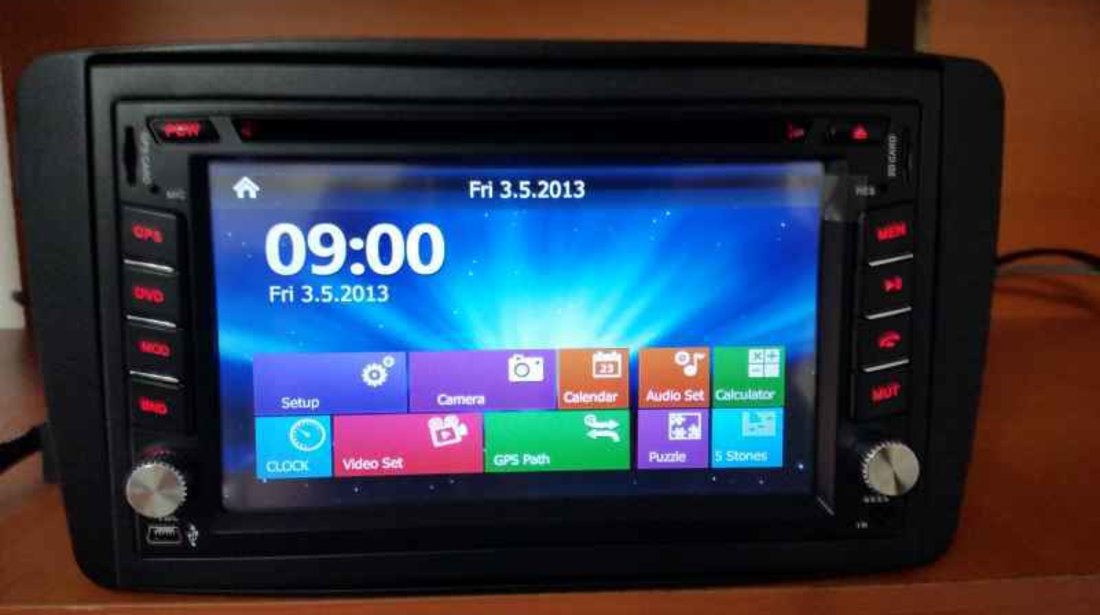 NAVIGATIE DEDICATA MERCEDES C CLASS W203 CLK W209 VITO VIANO NAVD-6205MB DVD GPS CARKIT BLUETOTH