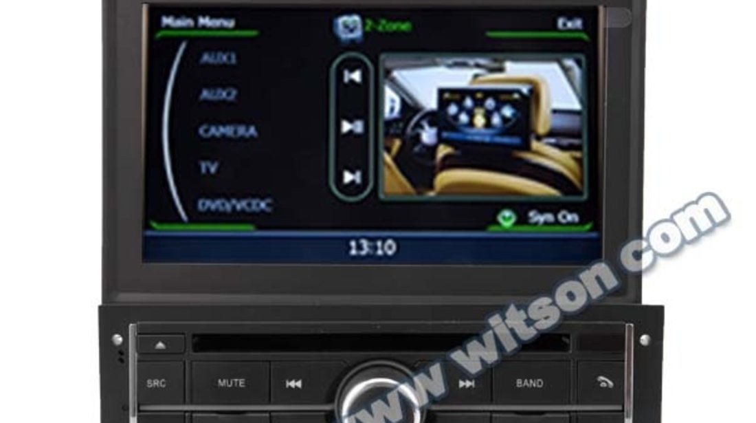 NAVIGATIE DEDICATA MITSUBISHI L200 HIGH WITSON W2-C094 PLATFORMA S100 PROCESOR DVD GPS CARKIT TV