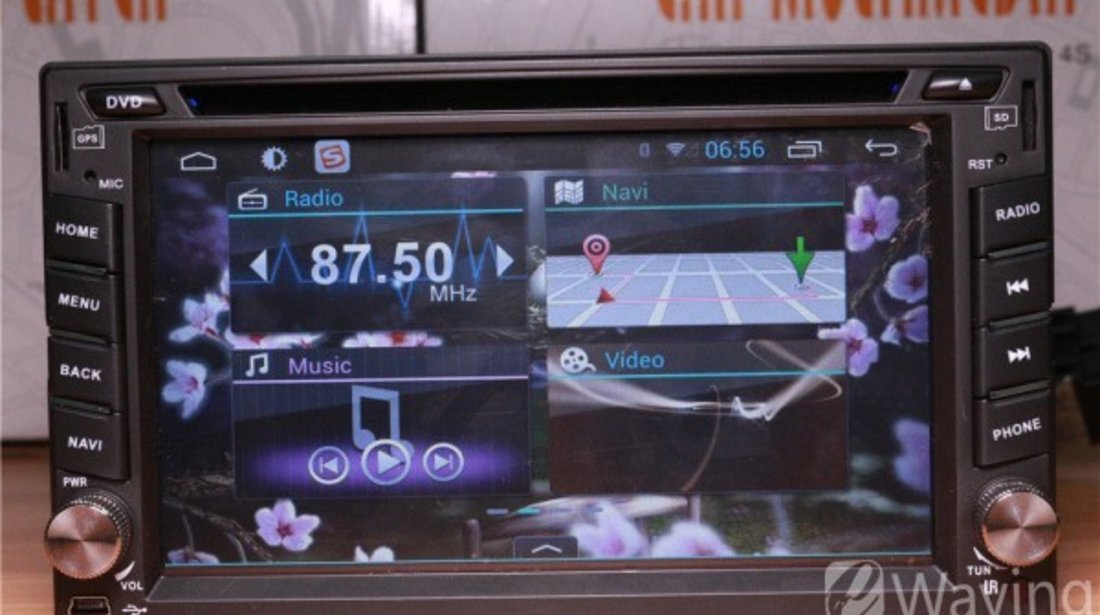 NAVIGATIE DEDICATA Nissan 350Z 2003 - 2010 CU ANDROID EW861P WIFI GPS BLUETOOTH AGENDA TELEFONICA