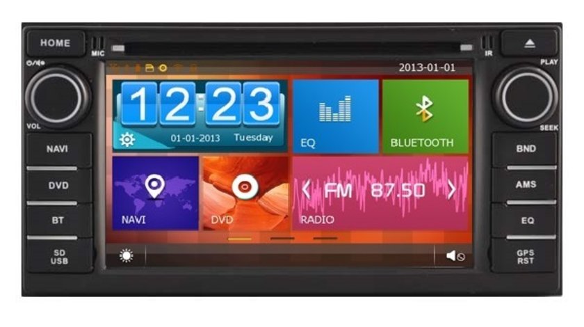 NAVIGATIE DEDICATA NISSAN JUKE ALMERA NOTE LIVINA 2014 2015 WITSON W2-D8906N INTERNET 3G DVD GPS TV