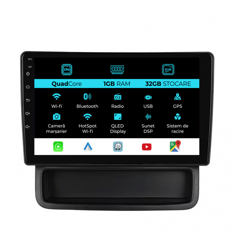 Navigatie Dedicata Nissan Primastar (2010 - 2014), 10Inch, 1Gb Ram, 32Gb Stocare, Carplay