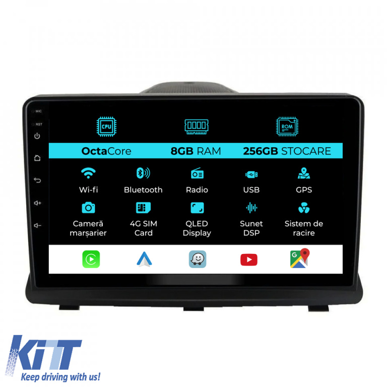 Navigatie Dedicata Opel Antara (2006-2016), 9Inch, 8Gb Ram, 256Gb Stocare, Carplay NAVOP98RPA