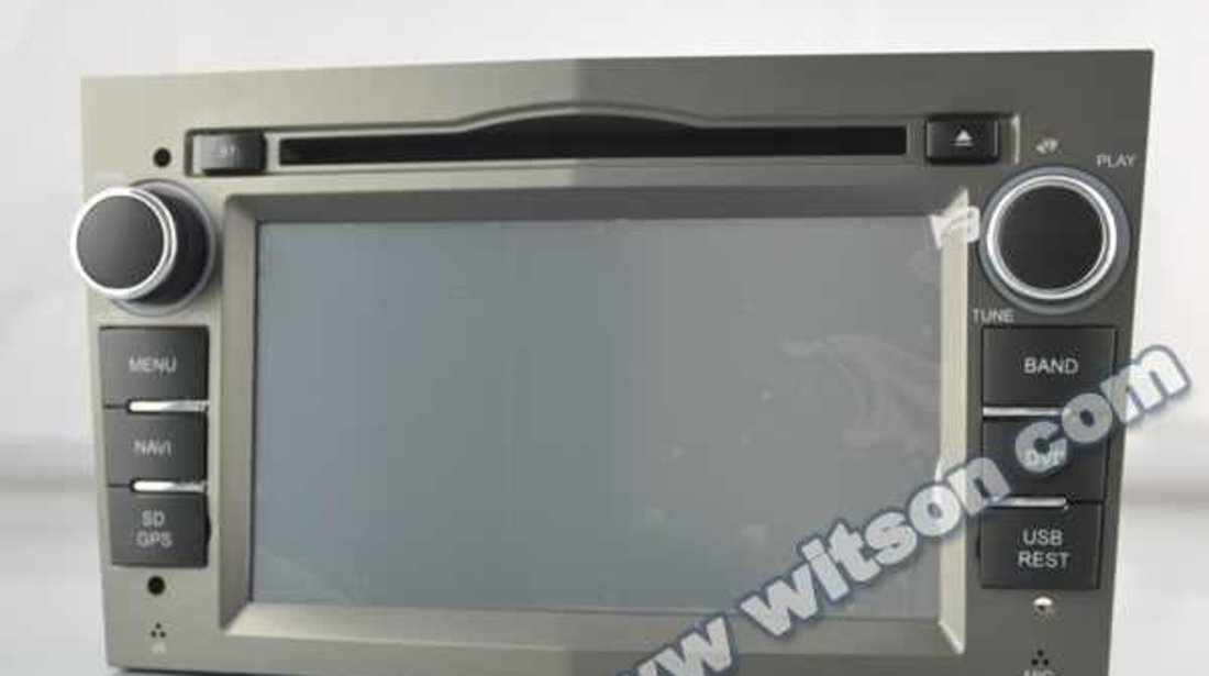 NAVIGATIE DEDICATA OPEL ASTRA H WITSON W2-D8828LG RAMA GRI DVD GPS TV CARKIT CU PRELUARE AGENDA