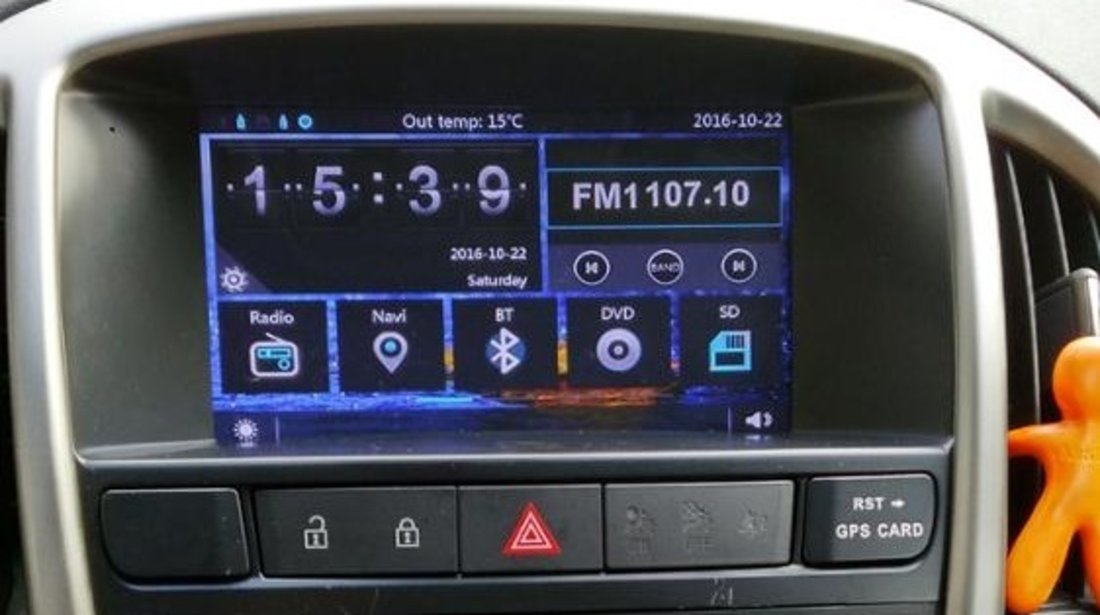 Navigatie Dedicata Opel Astra J DVD GPS CARKIT NAVD-D8974L PLATFORMA C30 ECRAN CAPACITIV 7''