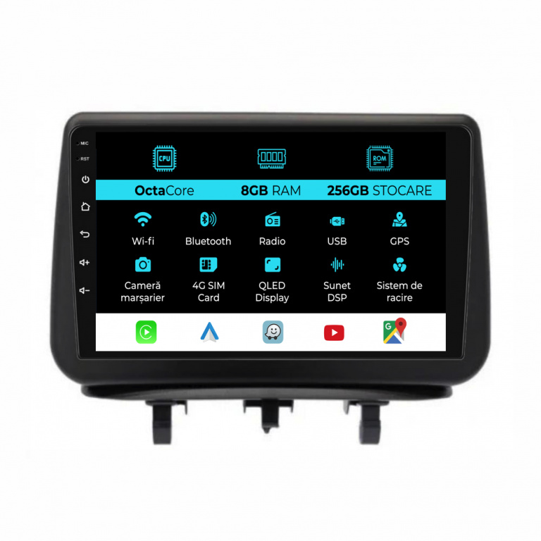 Navigatie Dedicata Opel Meriva (2010 - 2017), 9Inch, 8Gb Ram, 256Gb Stocare, Carplay