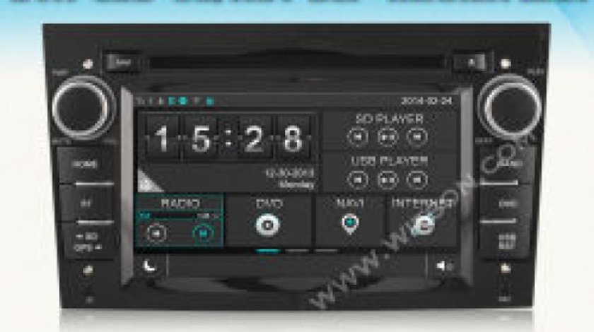 NAVIGATIE DEDICATA OPEL WITSON W2-D9828LB RAMA NEAGRA BLACK PIANO PLATFORMA C36 ECRAN CAPACITIV
