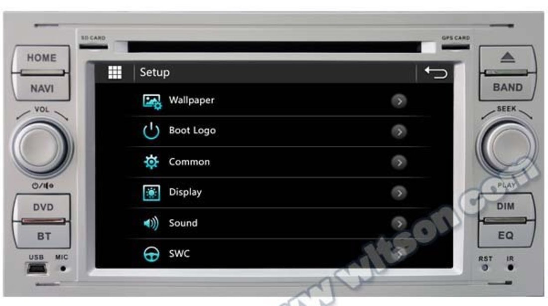 NAVIGATIE DEDICATA PENTRU FORD MODEL WITSON D8488FB PLATFORMA C36 BT USB FULL HD