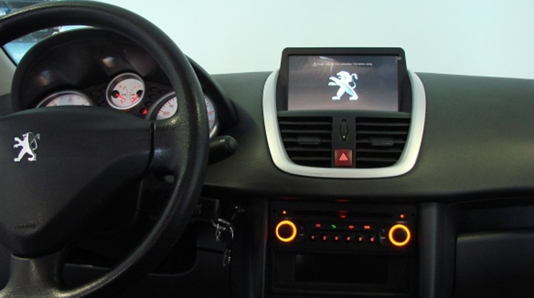 NAVIGATIE DEDICATA PEUGEOT 207 EDOTEC EDT C207 PLATFORMA S100 PROCESOR DUAL CORE A8 DVD TV CARKIT