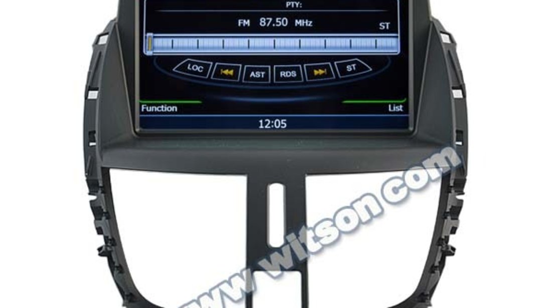 NAVIGATIE DEDICATA PEUGEOT 207 EDOTEC EDT C207 PLATFORMA S100 PROCESOR DUAL CORE A8 DVD TV CARKIT