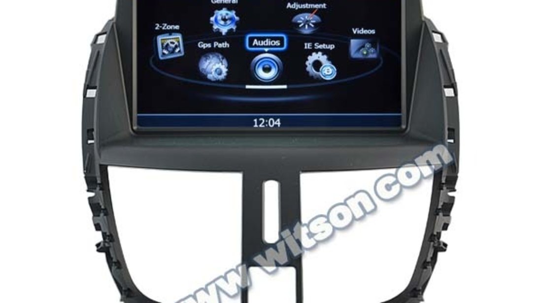 NAVIGATIE DEDICATA PEUGEOT 207 EDOTEC EDT C207 PLATFORMA S100 PROCESOR DUAL CORE A8 DVD TV CARKIT