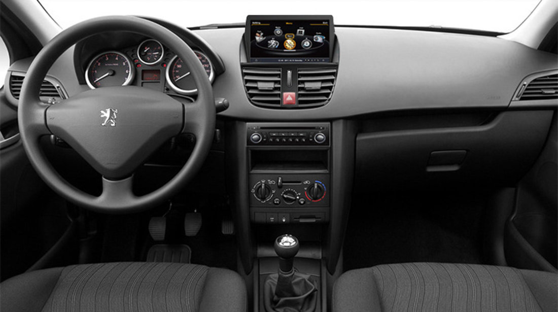 NAVIGATIE DEDICATA PEUGEOT 207 EDOTEC EDT C207 PLATFORMA S100 PROCESOR DUAL CORE A8 DVD TV CARKIT