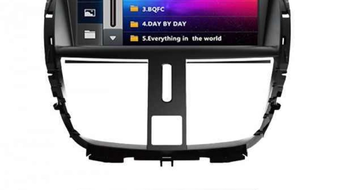 NAVIGATIE DEDICATA PEUGEOT 207 EDOTEC EDT-K207 PLATFORMA S90 WIN8 STYLE DVD GPS TV CARKIT DVR