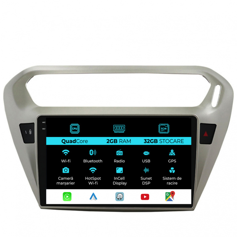 Navigatie Dedicata Peugeot 301 (2013-201