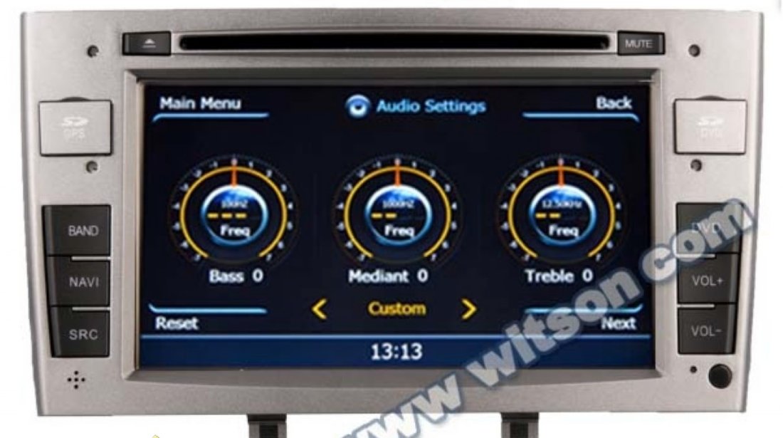 Navigatie Dedicata Peugeot 308 408 Witson W2 C083 Platforma S100 Procesor Dual Core A8 1ghz 512 Ddr 2 Dvd Gps Tv Dvr Carkit Preluare Agenda Telefonica