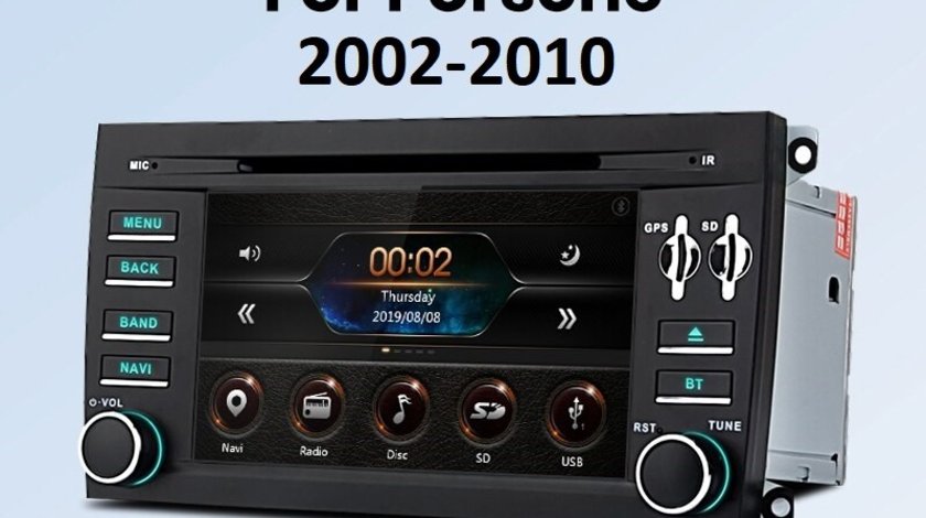 NAVIGATIE DEDICATA PORSCHE CAYENNE 2002-2011 DVD PLAYER GPS CARKIT PRELUARE AGENDA TELEFONICA