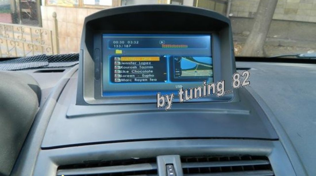 NAVIGATIE DEDICATA RENAULT MEGANE 2 WITSON W2-D6522 DVD GPS TV CARKIT PRELUARE AGENDA TELEFONICA