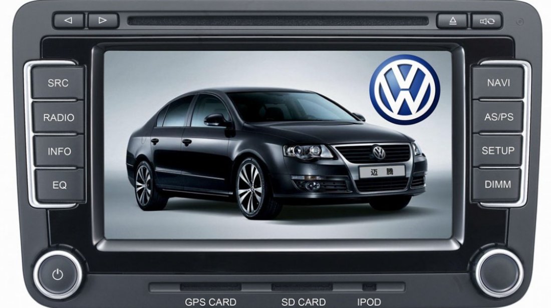 Navigatie Dedicata Rns510 Volkswagen Vw GOLF 1549lei Dvd Gps Rez 800x480