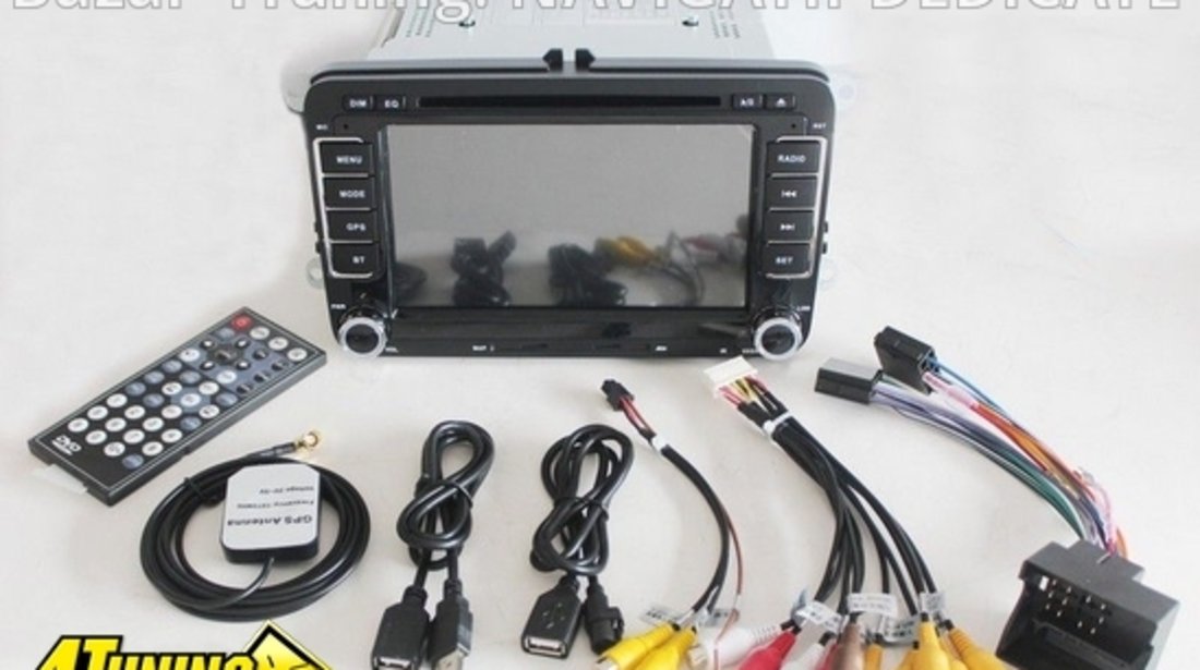 NAVIGATIE DEDICATA SEAT LEON NAVD-723V V4 DVD GPS CARKIT PRELUARE AGENDA TELEFONICA