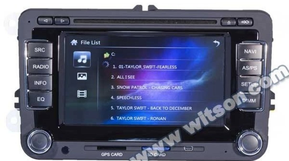 NAVIGATIE DEDICATA  Skoda Fabia WITSON W2-D723V DVD GPS TV CARKIT PRELUARE AGENDA TELEFONIC