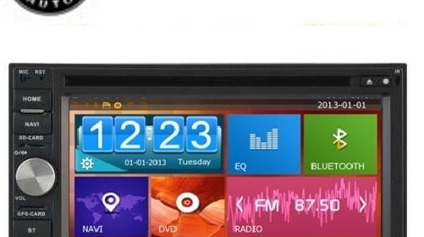 NAVIGATIE DEDICATA SKODA OCTAVIA 1 TOUR FABIA SUPERB WITSON W2-D8902G LEDURI VERZI ECRAN CAPACITIV