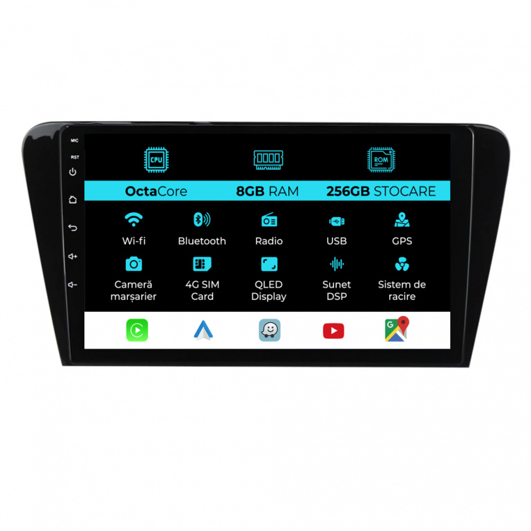 Navigatie Dedicata Skoda Octavia 3 (2013
