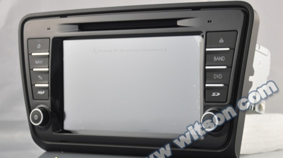 Navigatie Dedicata Skoda Octavia 3 2013 NAVD C279 Dvd Player cu Platforma S100 Dvd Auto Procesor Dual Core A8 1ghz 512 Ddr 2 Dvd Gps Tv Dvr Carkit Preluare Agenda Telefonica