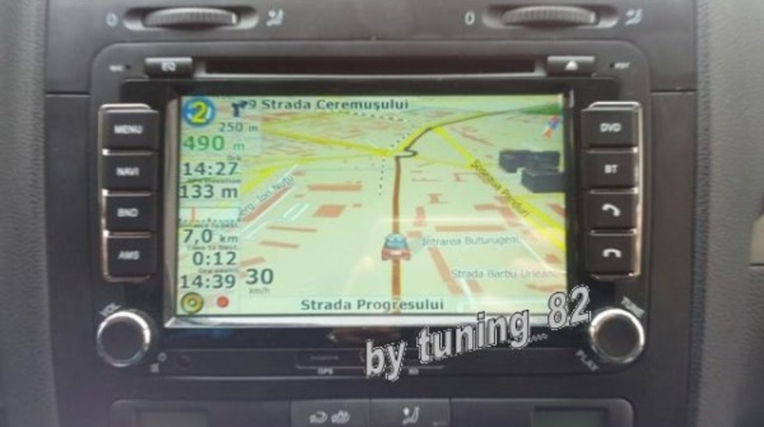 NAVIGATIE DEDICATA Skoda Rapid WITSON W2-D8240V PLATFORMA C36 WIN8 STYLE DVD PLAYER GPS TV