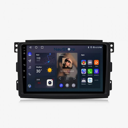 Navigatie Dedicata Smart Fortwo (2005-2010) Forfour (2005-2010), 9 Inch, 8Gb Ram, 256Gb stocare, Car...