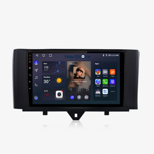 Navigatie Dedicata Smart Fortwo (2010-2015) Forfour (2010-2015), 9 Inch, 4Gb Ram, 64Gb stocare, CarP...