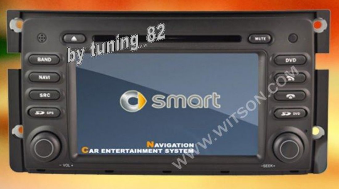 NAVIGATIE DEDICATA SMART FORTWO FORFOUR WITSON W2-C087 PLATFORMA S100 DVD GPS TV DVR CARKIT