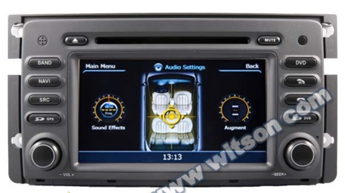 NAVIGATIE DEDICATA SMART FORTWO FORFOUR WITSON W2-C087 PLATFORMA S100 DVD GPS TV DVR CARKIT