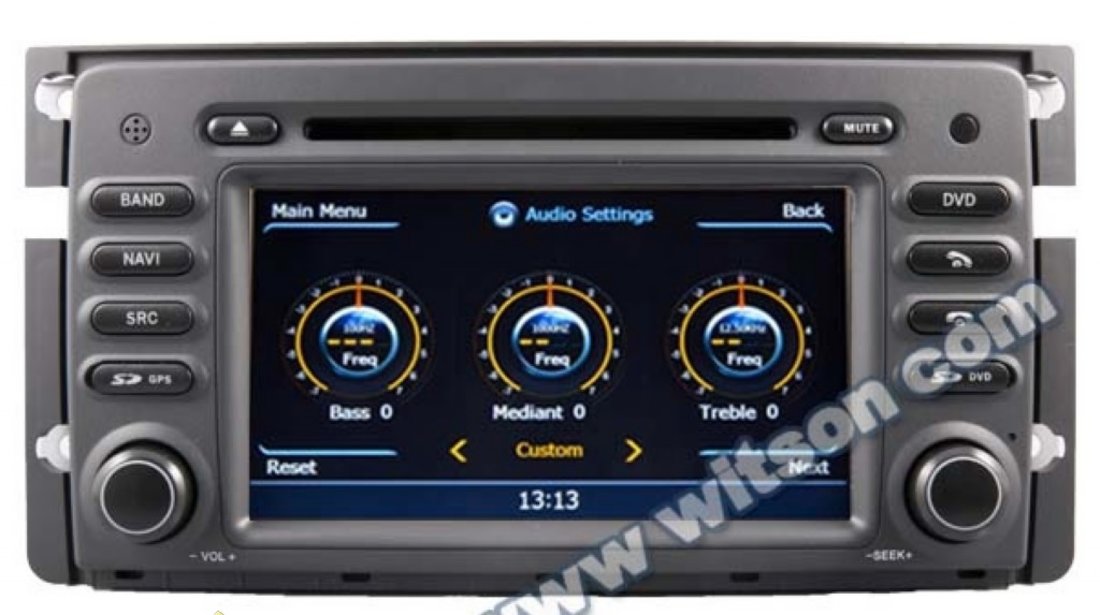 NAVIGATIE DEDICATA SMART FORTWO FORFOUR WITSON W2-C087 PLATFORMA S100 DVD GPS TV DVR CARKIT