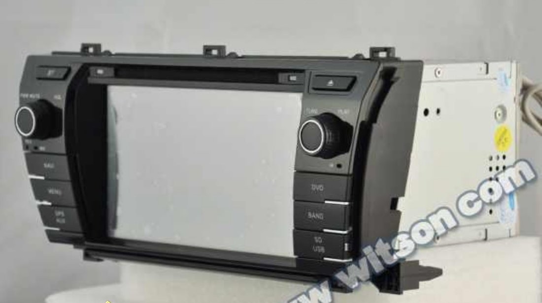 NAVIGATIE DEDICATA TOYOTA COROLLA 2013 2014 WITSON W2-D8156T PLATFORMA C36 WIN8 STYLE DVD PLAYER GPS