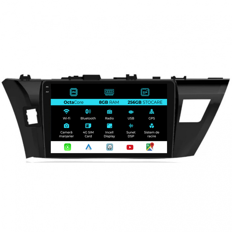 Navigatie Dedicata Toyota Corolla (2013-
