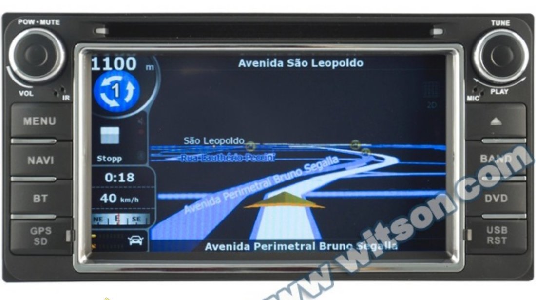 NAVIGATIE DEDICATA TOYOTA HILUX RAV4 VIOS LAND CRUISER J100 WITSON W2-D8158T PLATFORMA C36